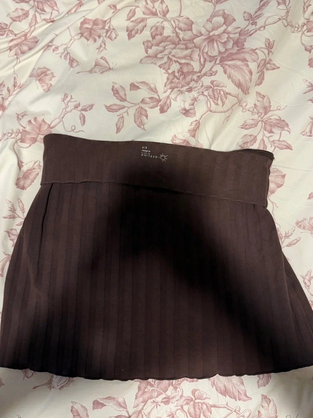 Women's Chocolate Brown Mini Skirt - Sleek Bodycon Style